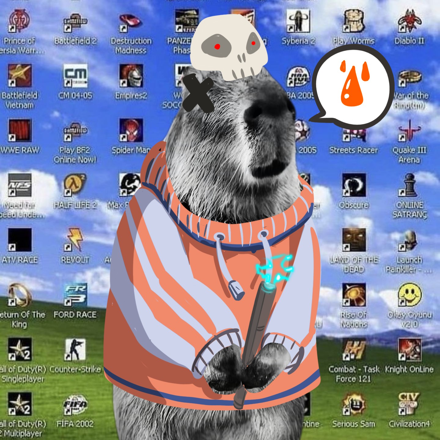 Chill Capy #1763 NFT image