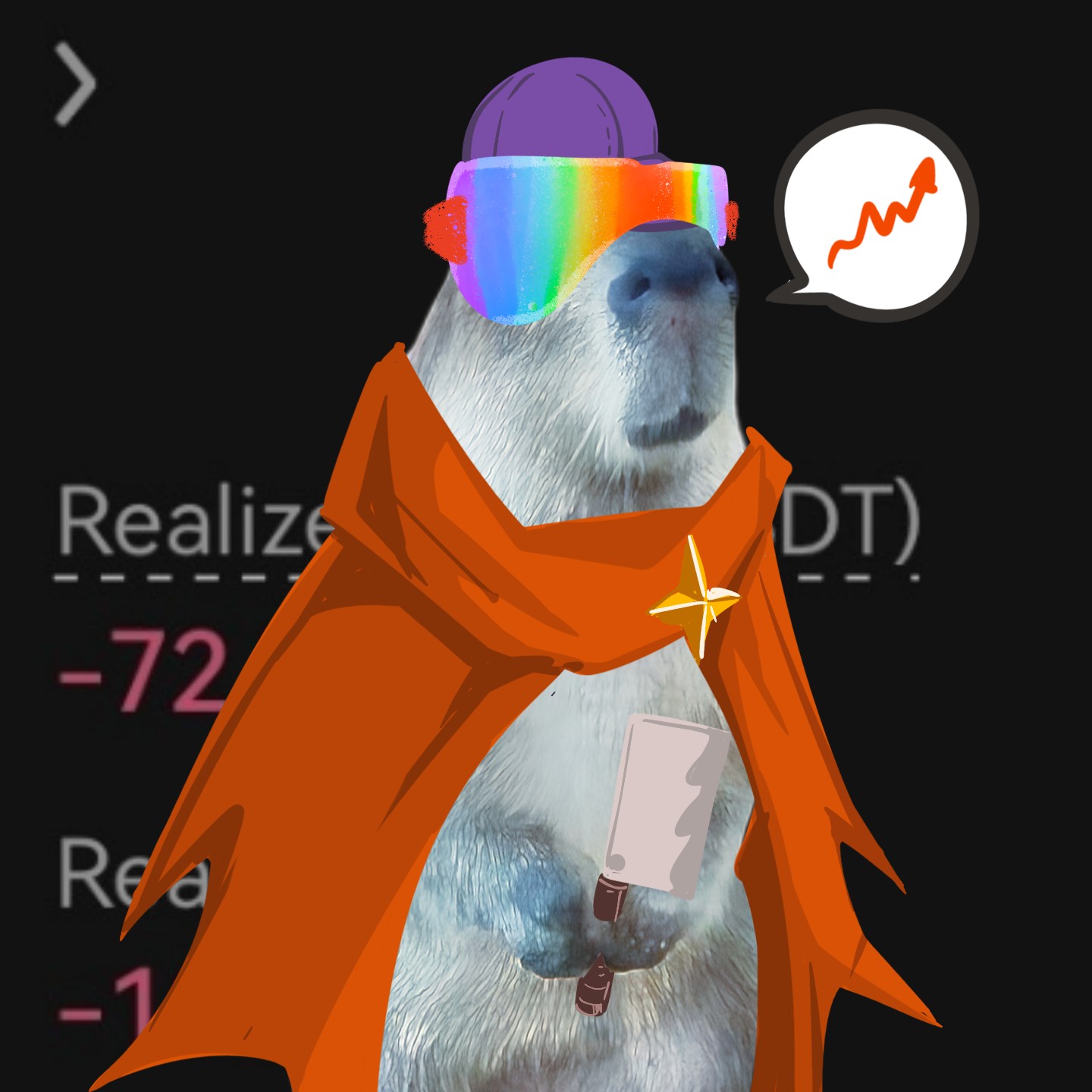 Chill Capy #3968 NFT image