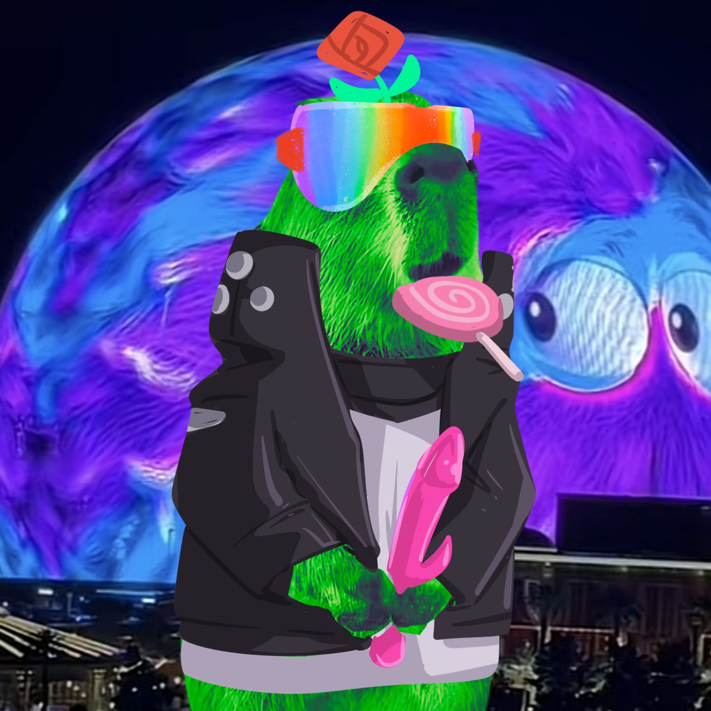 Chill Capy #3950 NFT image