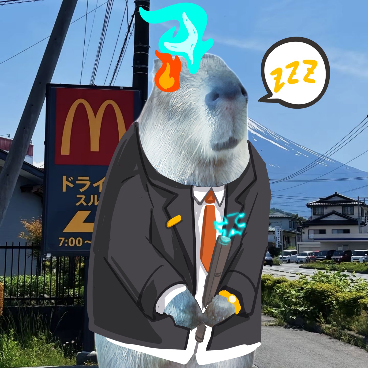 Chill Capy #1494 NFT image