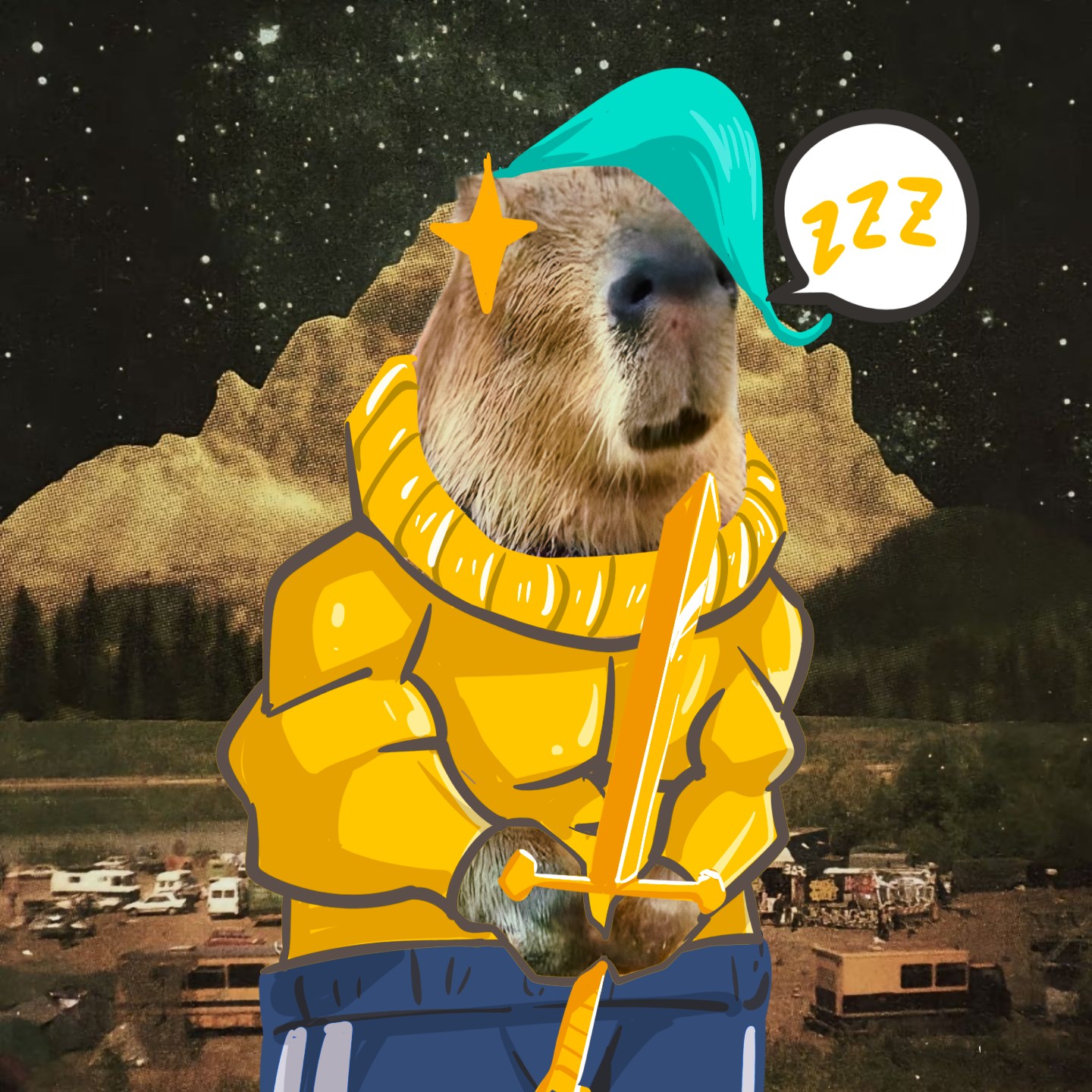 Chill Capy #1273 NFT image